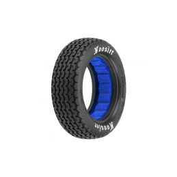 Pro-Line pneu 2.2" Hoosier Super Chain Link M3 Dirt Oval 2WD přední (2) - 1