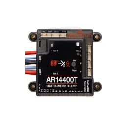 Spektrum přijímač AR14400T 14CH PowerSafe s telemetrií - 1