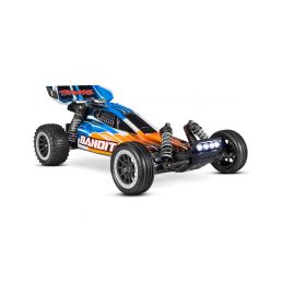 Traxxas Bandit 1:10 RTR oranžový s LED osvětlením - 1