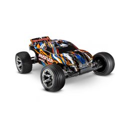 Traxxas Rustler 1:10 VXL RTR oranžový - 1