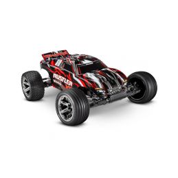 Traxxas Rustler 1:10 VXL RTR červený - 1