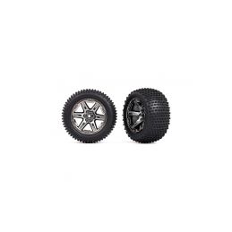Traxxas kolo 2.8", disk RXT černě chromovaný, pneu Alias (2) (2WD zadní) - 1