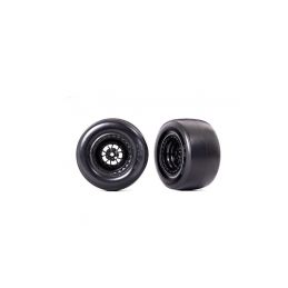 Traxxas kolo, disk Weld lesklý černý, pneu smoke (2) (zadní) - 1