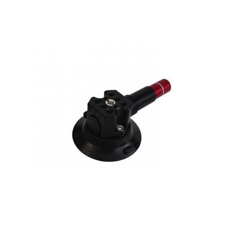 CNC Quick Release Vehicle Suction Mount (3inch) Black - 1