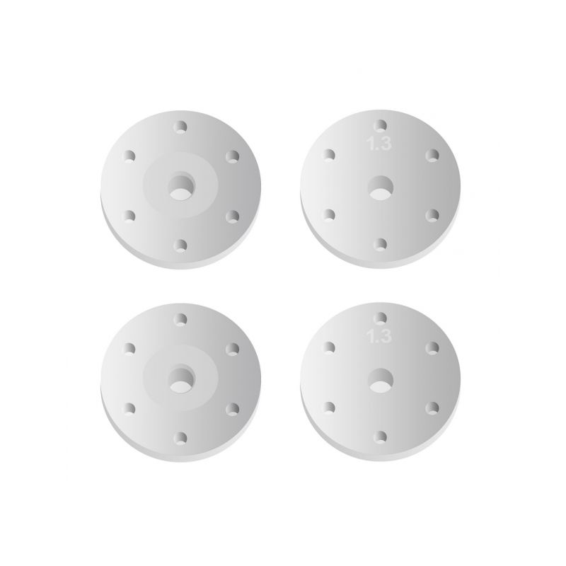 FT 16mm pístky, 6x1.3mm, 4 ks. - 1