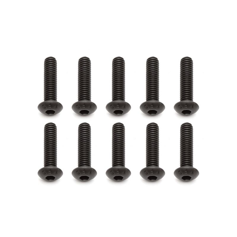 M4x16mm šroub s imbusouvou půlkulatou hlavou, 10ks. - 1