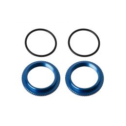 13mm nastavitelný kroužek tlumiče a příslušenství, modré, 2 +2 ks. - 1