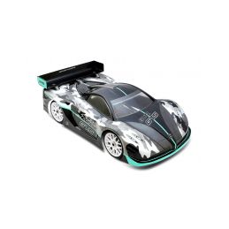 Lexanová karoserie čirá BLITZ 1/8 GT5 ZONDA včetně křídla, tlouštka 0,7mm - 1