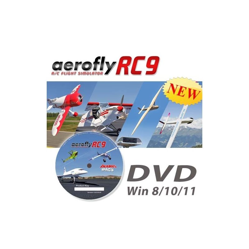 Aerofly RC9 na DVD pro Win8/10/11 - 1