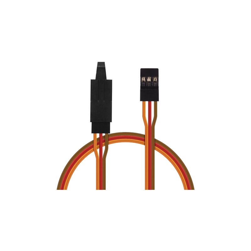 Prodlužovací kabel 75cm JR s pojistkou (PVC) - 1