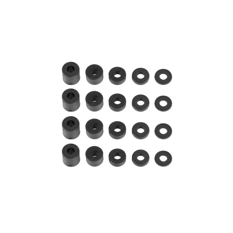 Plastové vložky 3x7mm, 5x 4 ks. - 1