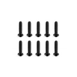 M2,6x10mm samořezný šroub s imbusouvou čočkovitou hlavou, 10ks. - 1