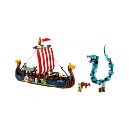 LEGO Creator - Vikingská loď a mořský had - 1