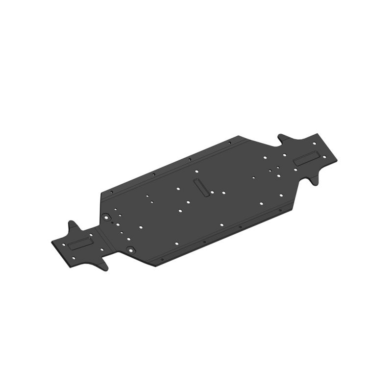 Šasi - XL4S - hliníkové 3mm - černé - 1 ks. - 1