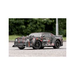 QuantumR Muscle Car FLUX 1/8 4WD - Černo/Červený - 6