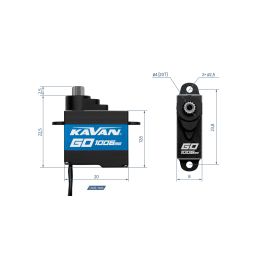 GO-1006MG (0.052s/60°, 3.0kg.cm) - 2