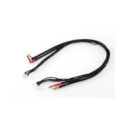 4S černý nabíjecí kabel G4/G5-4S/XH - krátký 400mm - (4mm, 7-pin PQ) - 1