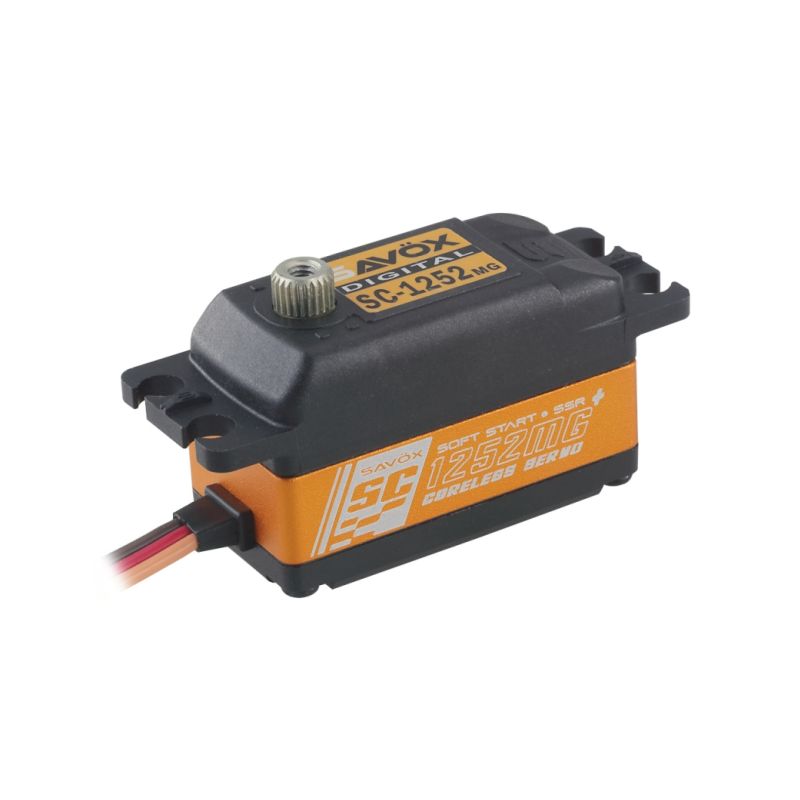 SC-1252MG+ Digitální servo LOW PROFILE (7kg-0,07s/60°) - 1