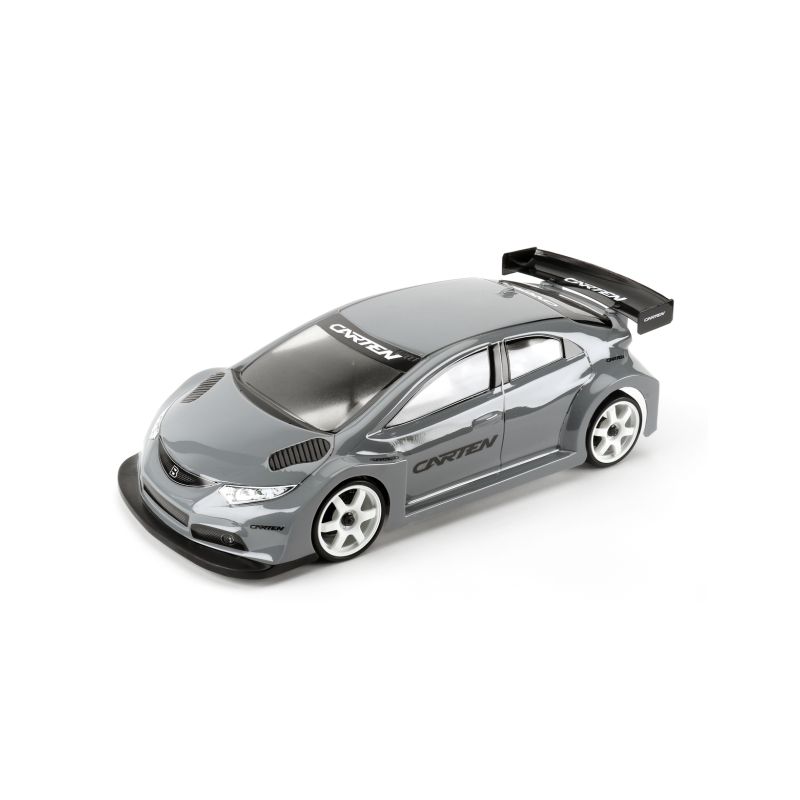 CARTEN MK9 Hatchback 1/10 TC 190mm čirá lexanová karosserie - 1