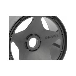 Super Star Wheel Gunmetal Rear (120X75Mm) - 4