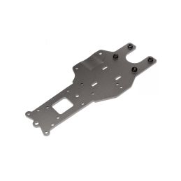 Rear Chassis Plate (Gunmetal) - 1