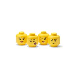 LEGO úložná hlava mini Multi pack 4ks - 1