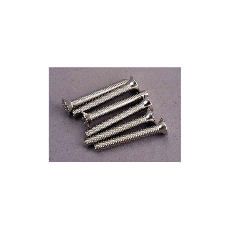 Traxxas šroub křížový M4x30mm zápustná hlava zink. (6) - 1 Traxxas šroub křížový M4x30mm zápustná hlava zink. (6) - 1
