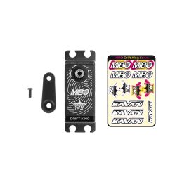 MIBO Drift King Alu Black LP Programmable (RWD Drift Spec/33.0kg/8.4V) Brushless Servo - 4