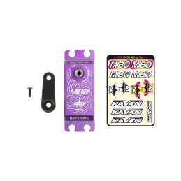 MIBO Drift King Alu Purple LP Programmable (RWD Drift Spec/33.0kg/8.4V) Brushless Servo - 4