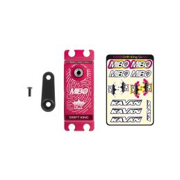 MIBO Drift King Alu Red LP Programmable (RWD Drift Spec/33.0kg/8.4V) Brushless Servo - 4