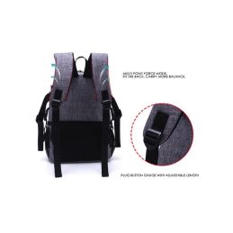 Double-Layer DIY Camera Backpack (Black) - 6