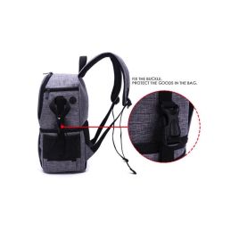Double-Layer DIY Camera Backpack (Black) - 7