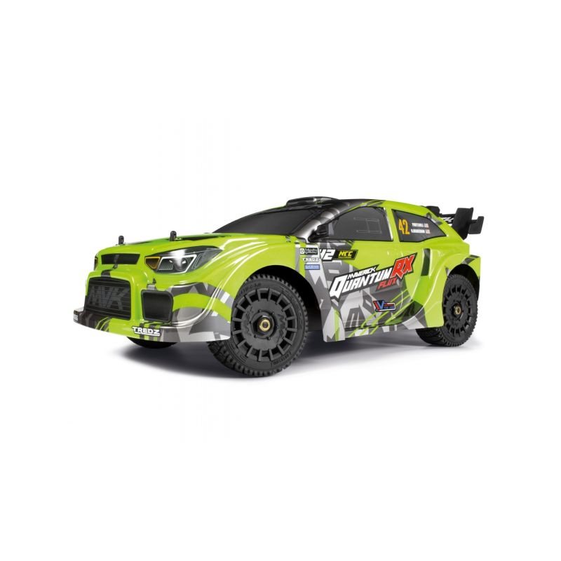 QuantumRX Flux 4S 1/8 4WD Rally Car - Zelený - 1