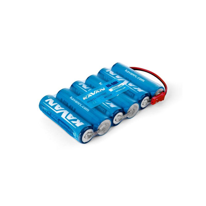 KAVAN NiMH AA 2000mAh/7,2V BEC konektor - 1