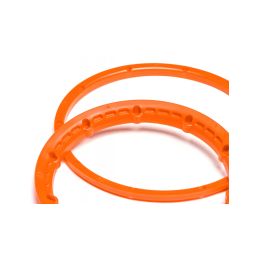 Heavy Duty Wheel Bead Lock Rings Orange/F. 2 Wheel - 2