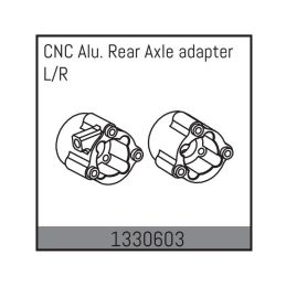 1330603 - CNC Alu Rear Axle Adapter L/R Absima Yucatan - 1