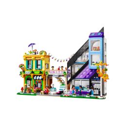 LEGO Friends - Květinářství a design studio v centru města - 1