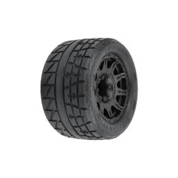 Pro-Line kolo 3.8" 1:8, pneu Menace HP BELTE, disk čený H17 (2) - 1
