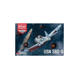 Academy Douglas SBD-3 USN Bitva u Midway (1:48) - 1