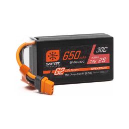 Spektrum Smart G2 LiPo 7.4V 650mAh HC 30C IC2 - 1
