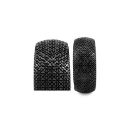 KAMIKAZE V2 BUGGY C3 (MEDIUM) nalepené gumy, žluté disky, 2 ks. - 2