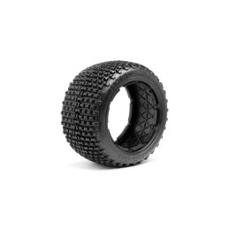 Khaos Tire (White/Baja 5B/Rear/2Pcs) - 2