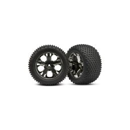 Traxxas kolo 2.8", disk All-Star černý chrom, pneu Alias (2) (zadní) - 1
