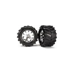 Traxxas kolo 2.8" All-Star chrom, pneu Maxx (pár) - 1