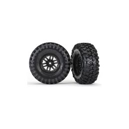 Traxxas kolo 1.9", disk TRX-4 černý, pneu Canyon Trail (pár) - 1