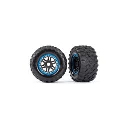 Traxxas kolo 2.8", pneu Maxx All-Terrain, disk černo-modrý (2) - 1