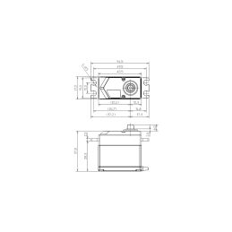 Futaba HPS-CB701 (49kg 0,075s/60°) - 3