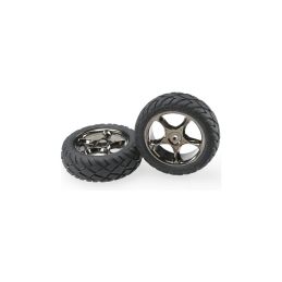 Traxxas kolo 2.2", disk Tracer černý chrom, pneu Anaconda (2) (přední) - 1