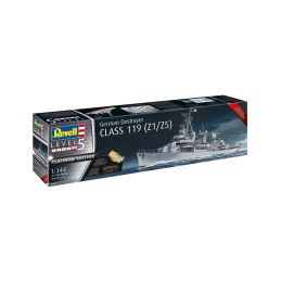 Revell German Destroyer Class 119 (Z1/Z5) (1:144) - 1