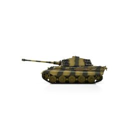 TORRO tank 1/16 RC Königstiger vícebarevná kamufláž - IR - Kouř - 3